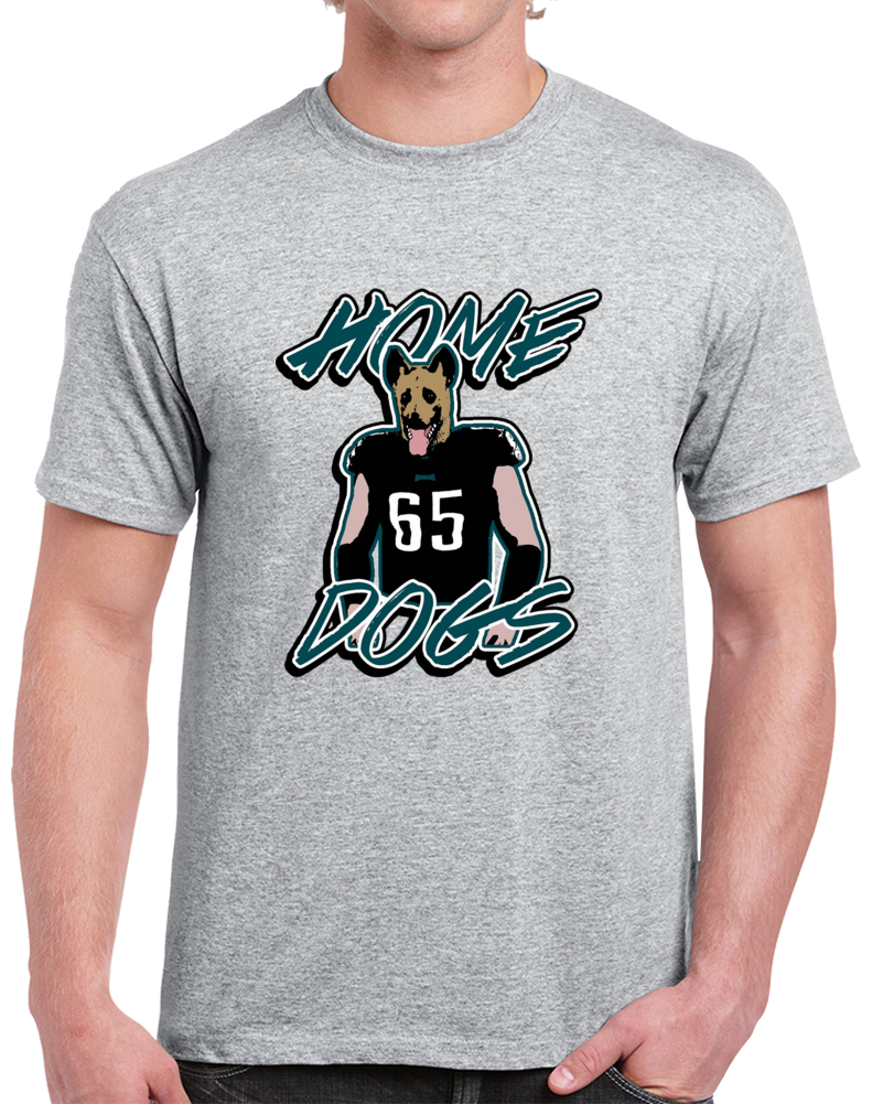 Lane Johnson Philadelphia Home Dogs Footbal Sport Gray T Shirt Lane Johnson Philadelphia Home Dogs Footbal Sport Gray T Shirt