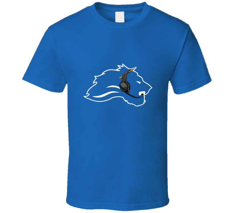 Detroit Matt Patricia Head Coach Logo Football T Shirt