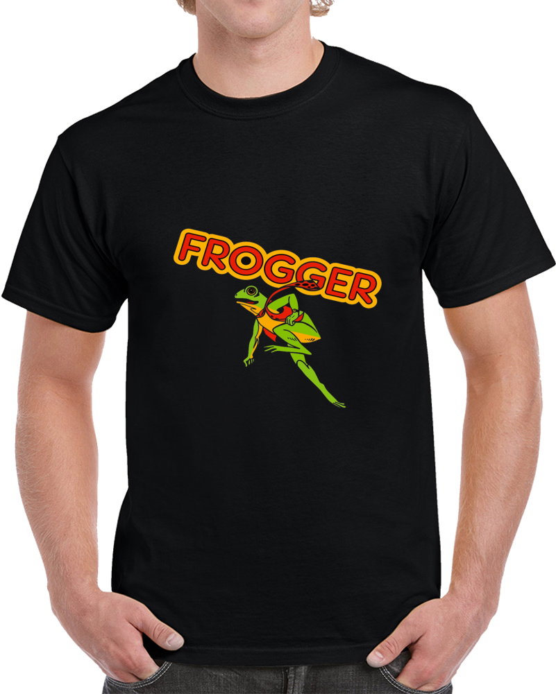 Frogger Classic Nintendo Video Game Retro T Shirt Frogger Classic Nintendo Video Game Retro T Shirt