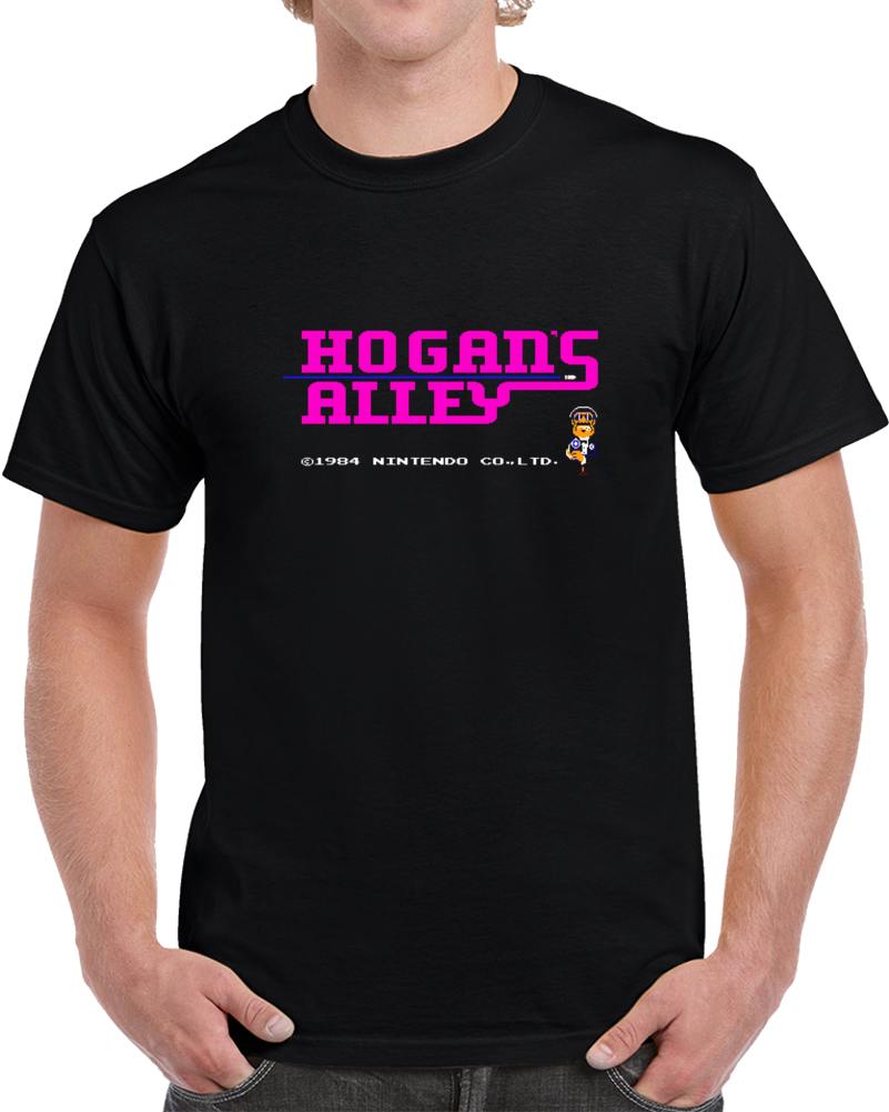 Hogans Alley Open Screen Retro Nintendo Video Game T Shirt Hogans Alley Open Screen Retro Nintendo Video Game T Shirt