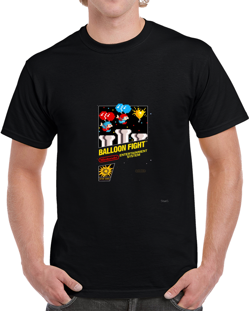 Ballon Fight Nintendo Retro Video Game Gaming T Shirt Ballon Fight Nintendo Retro Video Game Gaming T Shirt