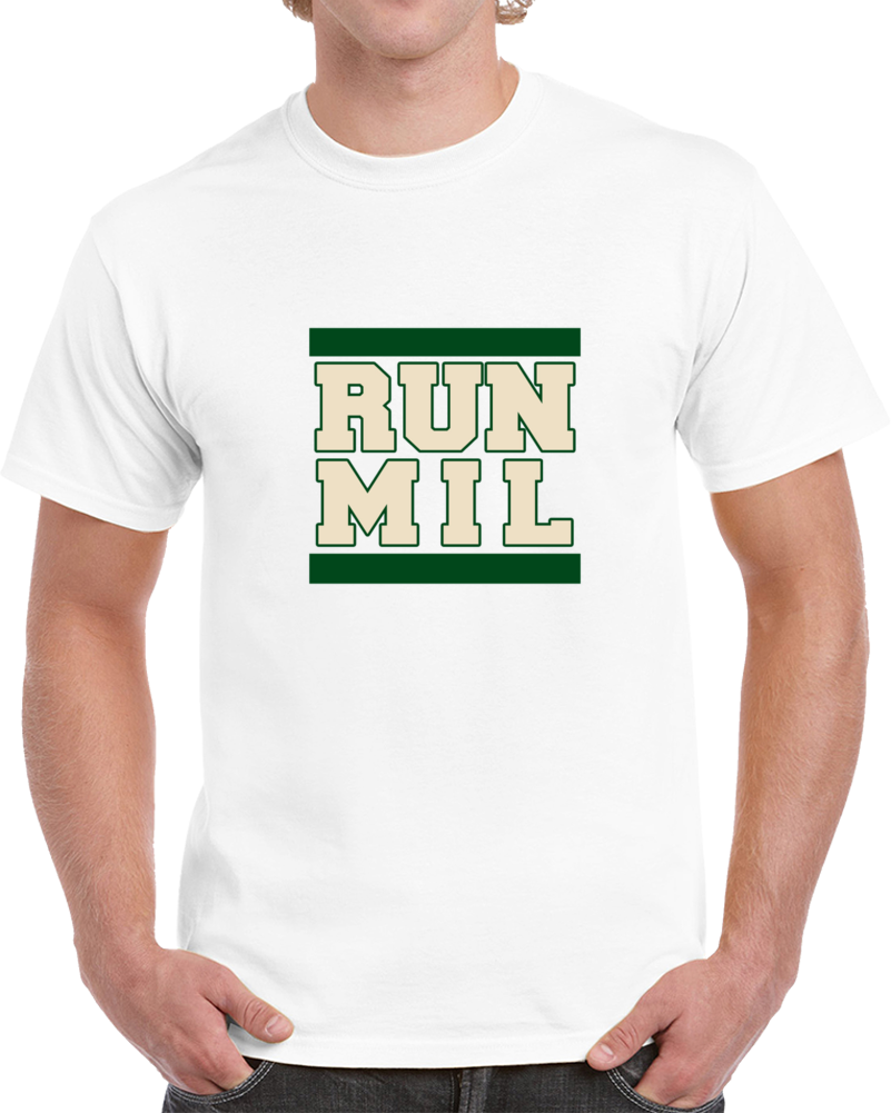 Run Milwaukee Greek Freajk Run Dmc Style Basketball T Shirt