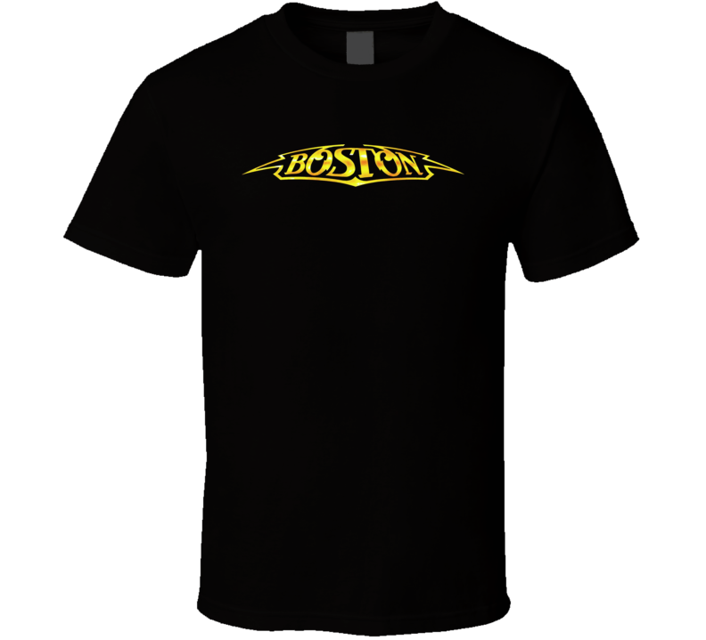 Boston Rock Band Classic Logo T Shirt Boston Rock Band Classic Logo T Shirt