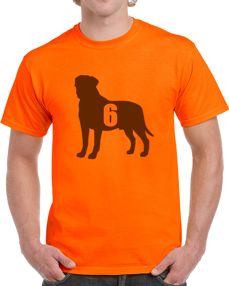 Baker Mayfield Goat Dog Parody 1st Pick Cleveland Football Orange T Shirt Baker Mayfield Goat Dog Parody 1st Pick Cleveland Football Orange T Shirt
