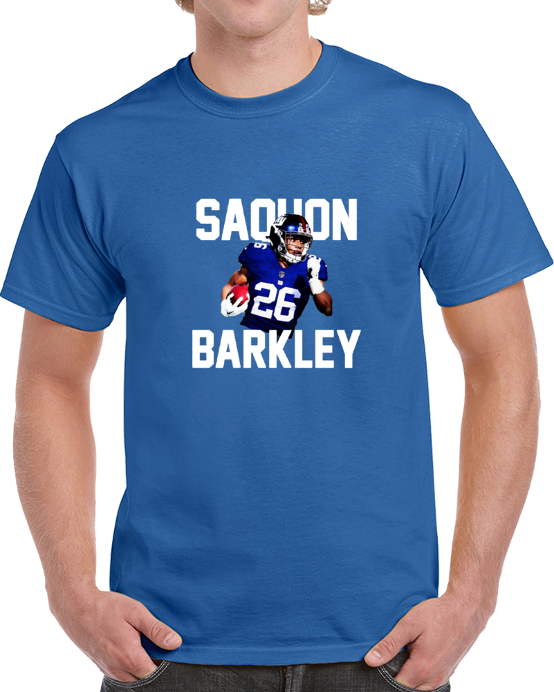 Saquon Barkley 2nd Overall Pick Running Back New York Football T Shirt Saquon Barkley 2nd Overall Pick Running Back New York Football T Shirt