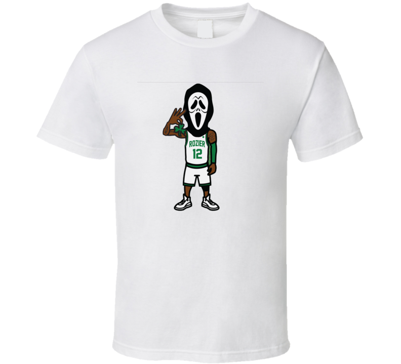Scary Terry Rozier I Know What You Did Last Summer Boston Basketball White T Shirt Scary Terry Rozier I Know What You Did Last Summer Boston Basketball White T Shirt