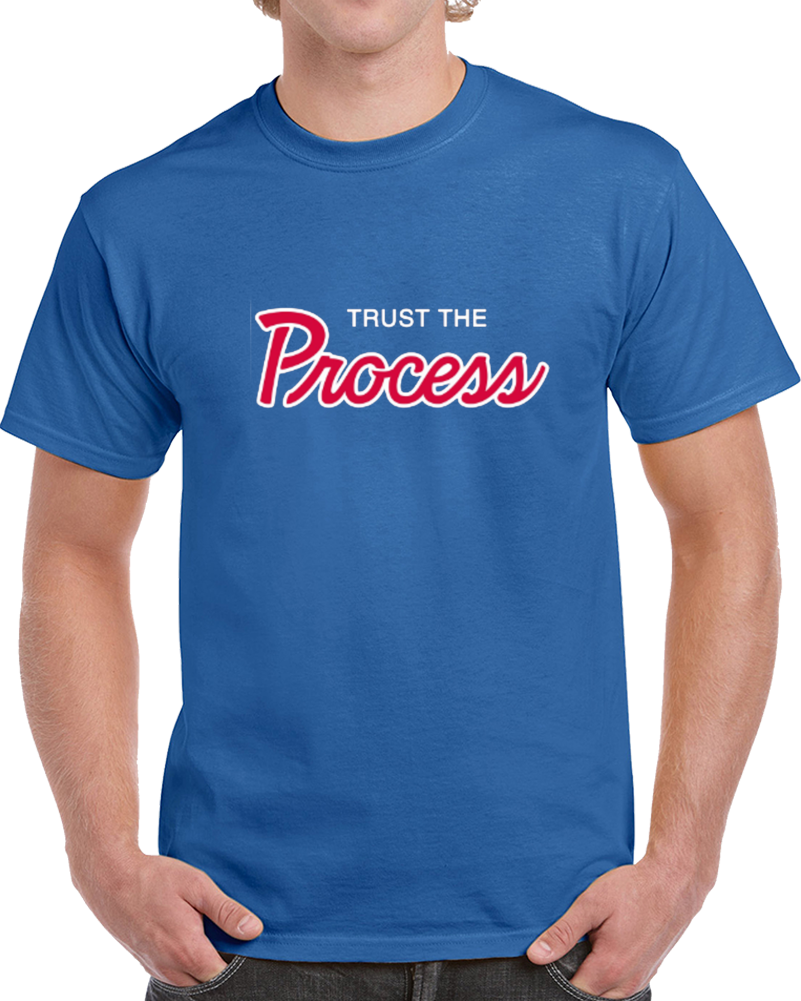Philadelphia Basketball Hybrid Trust The Process T Shirt Philadelphia Basketball Hybrid Trust The Process T Shirt