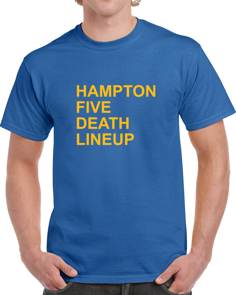 Hampton Five Death Lineup Golden State California Basketball Playoff T Shirt Hampton Five Death Lineup Golden State California Basketball Playoff T Shirt