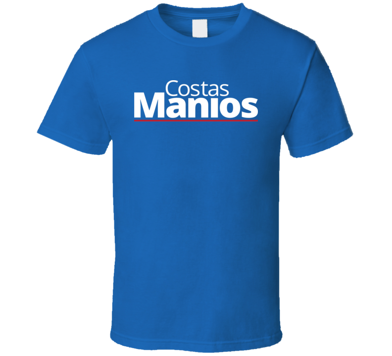 Costas Manios Conservative Candidate Scarborough Center Front T Shirt Costas Manios Conservative Candidate Scarborough Center Front T Shirt