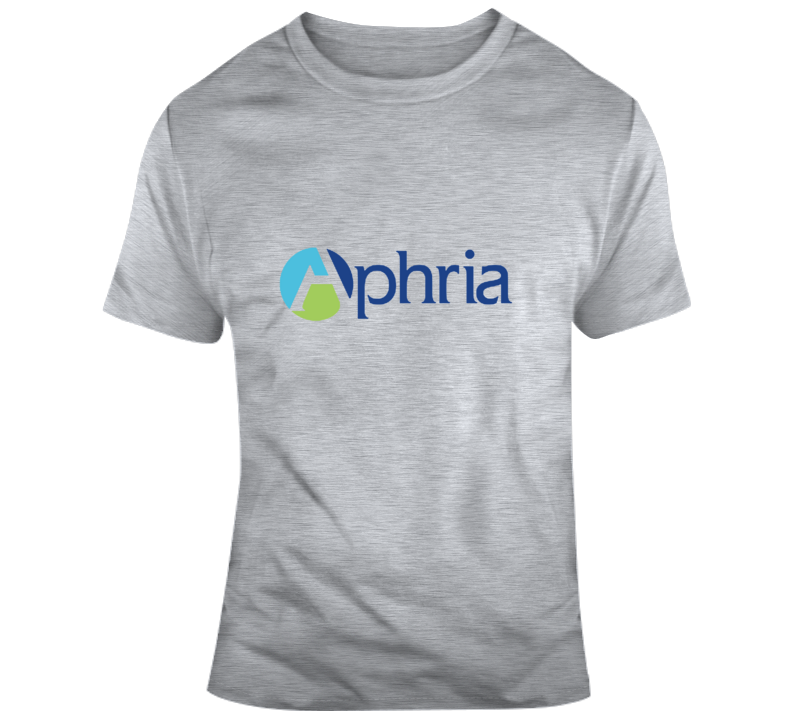 Aphria Inc Cannabis Weed Marijuana Stoner Company Logo Fan T Shirt Aphria Inc Cannabis Weed Marijuana Stoner Company Logo Fan T Shirt