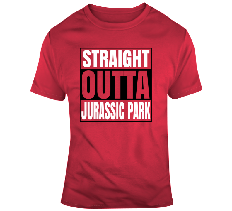Straight Outta Jurassic Park Toronto Basketball Fan Zone T Shirt Straight Outta Jurassic Park Toronto Basketball Fan Zone T Shirt