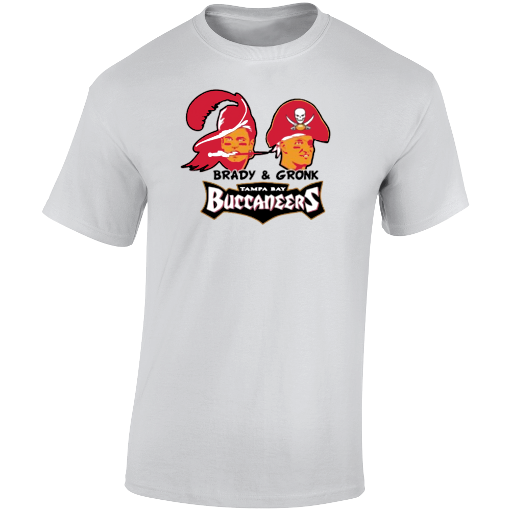 Tom Brady Rob Gronkowski Tampa Bay Football T Shirt Tom Brady Rob Gronkowski Tampa Bay Football T Shirt