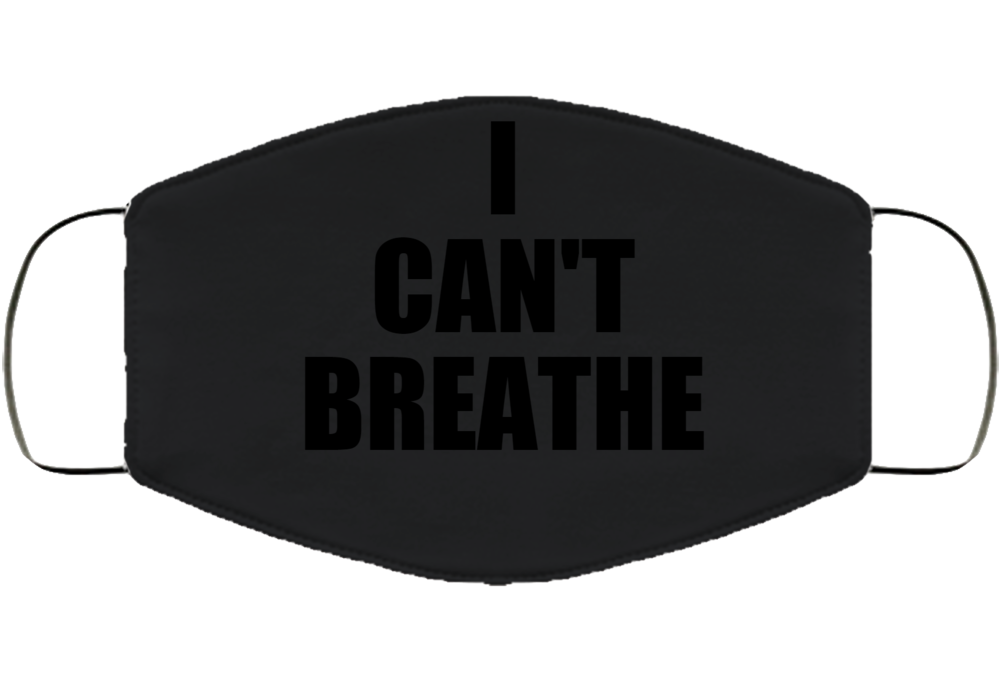 I Can't Breathe Black Lives Matter Cover Face Mask Cover I Can't Breathe Black Lives Matter Cover Face Mask Cover