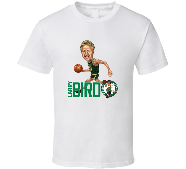 Larry Bird Retro Vintage Caricature Basketball T Shirt Larry Bird Retro Vintage Caricature Basketball T Shirt