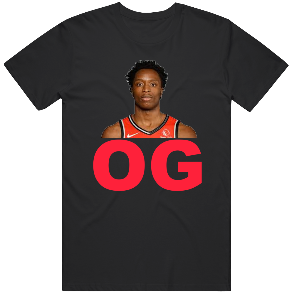 Og Anunoby Profile Toronto Basketball Fan T Shirt Og Anunoby Profile Toronto Basketball Fan T Shirt