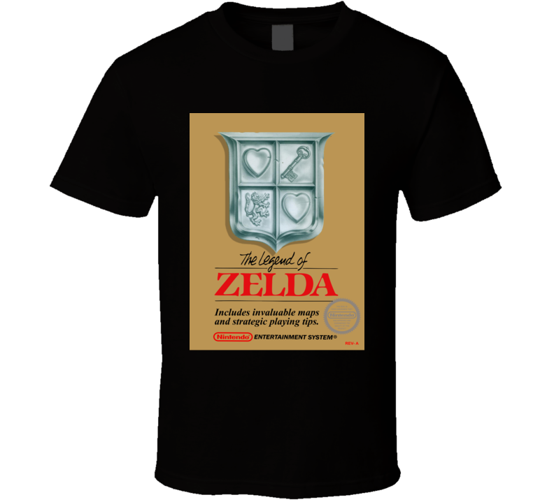 Legend Of Zelda Nes Retro Video Game T Shirt Legend Of Zelda Nes Retro Video Game T Shirt