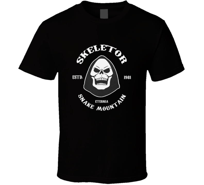 Skeletor He Man Cartoon Tv Show Fan T Shirt Skeletor He Man Cartoon Tv Show Fan T Shirt