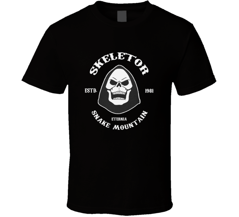 Skeletor He Man Cartoon Tv Show Fan T Shirt