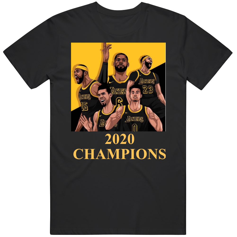 Los Angeles 2020 Champions Basketball T Shirt Los Angeles 2020 Champions Basketball T Shirt