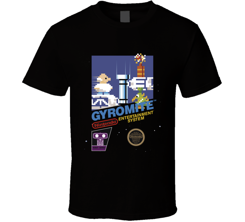 Gyromite Nes Retro Vintage Classic Video Game T Shirt Gyromite Nes Retro Vintage Classic Video Game T Shirt