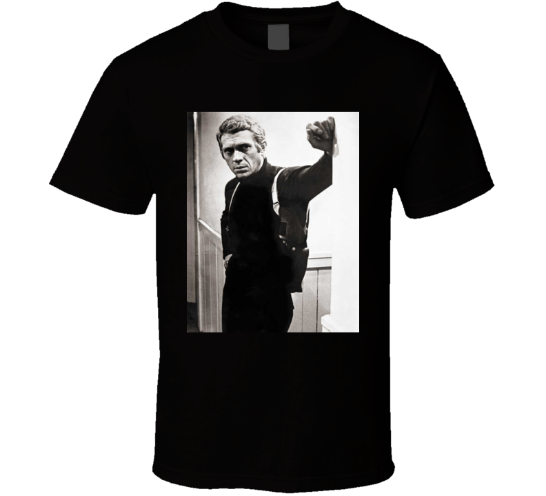 Steve Mcqueen Lbullit Classic Movie Vintage Retro T Shirt Steve Mcqueen Lbullit Classic Movie Vintage Retro T Shirt