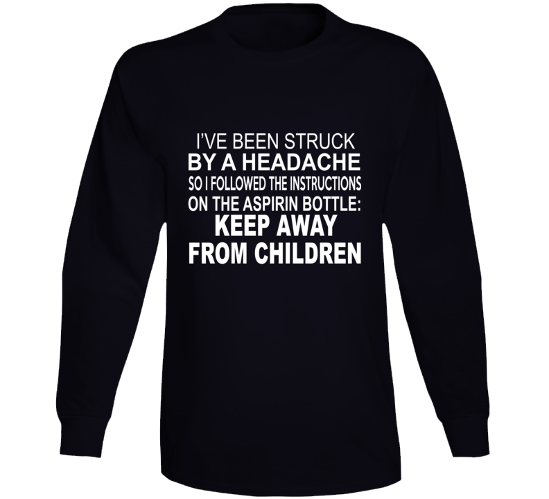 I've Been Struck By A Headache So I Followed The Instructions On The A