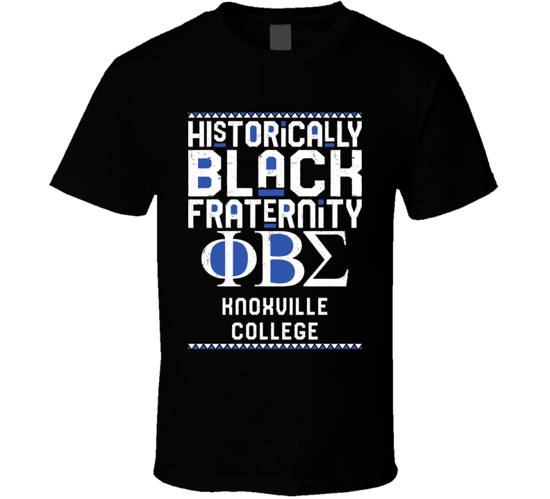 Knoxville College Sigma Black Greek Fraternity Organization College T Shirt