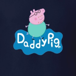 Cool Daddy Pig Peppa Tv Show Kids Father T Shirt 34331410
