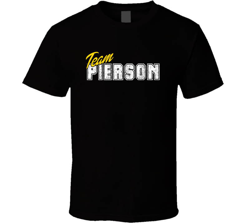 Team Pierson Cool Custom Family Sports Last Name Reunion T Shirt