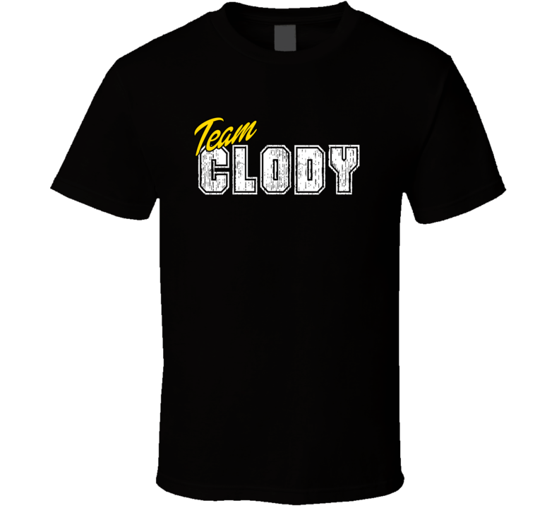 Team Clody Cool Custom Family Sports Last Name Reunion T Shirt