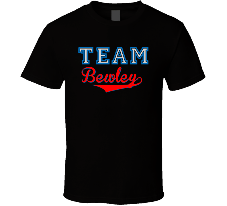 Team Bewley Custom Graphic Sports Last Name Family Reunion T Shirt