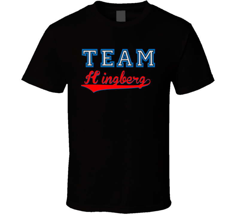 Team Klingberg Custom Graphic Sports Last Name Family Reunion T Shirt Team Klingberg Custom Graphic Sports Last Name Family Reunion T Shirt