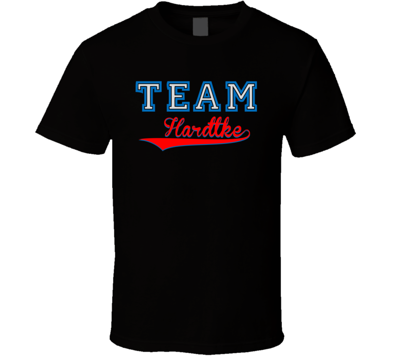 Team Hardtke Custom Graphic Sports Last Name Family Reunion T Shirt