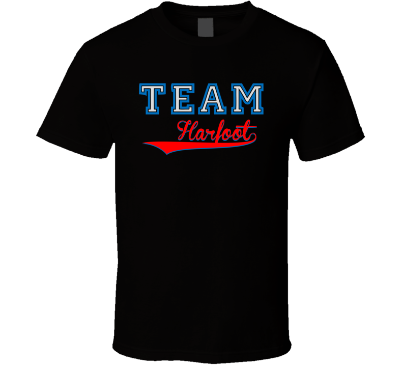 Team Harfoot Custom Graphic Sports Last Name Family Reunion T Shirt Team Harfoot Custom Graphic Sports Last Name Family Reunion T Shirt