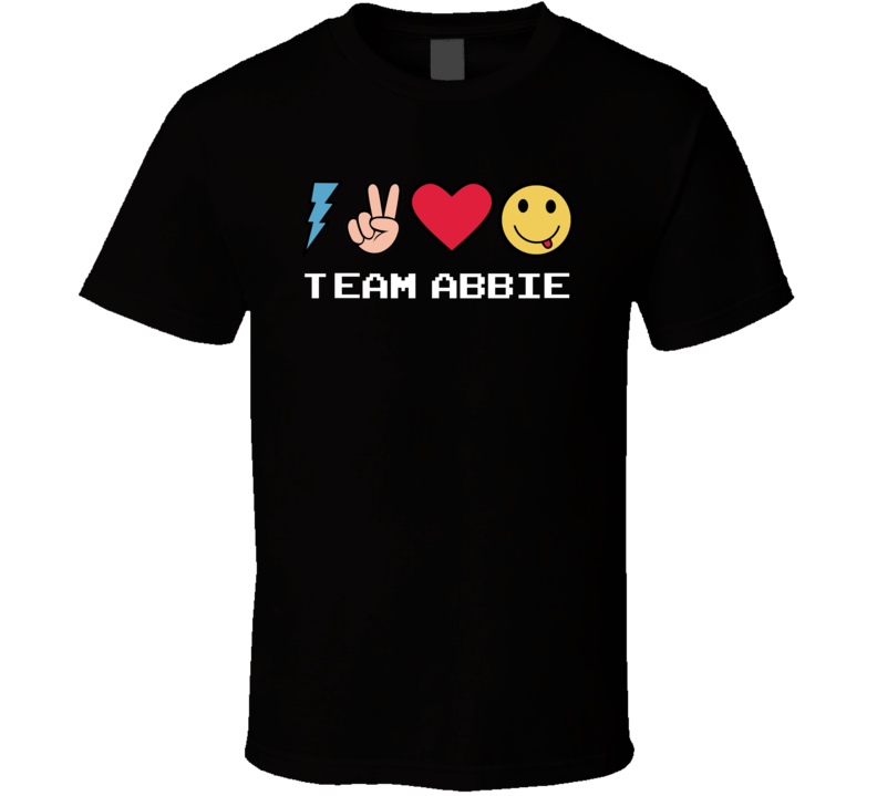 Team Abbie Custom Name Trending Gwen Emoji Heart T Shirt Team Abbie Custom Name Trending Gwen Emoji Heart T Shirt