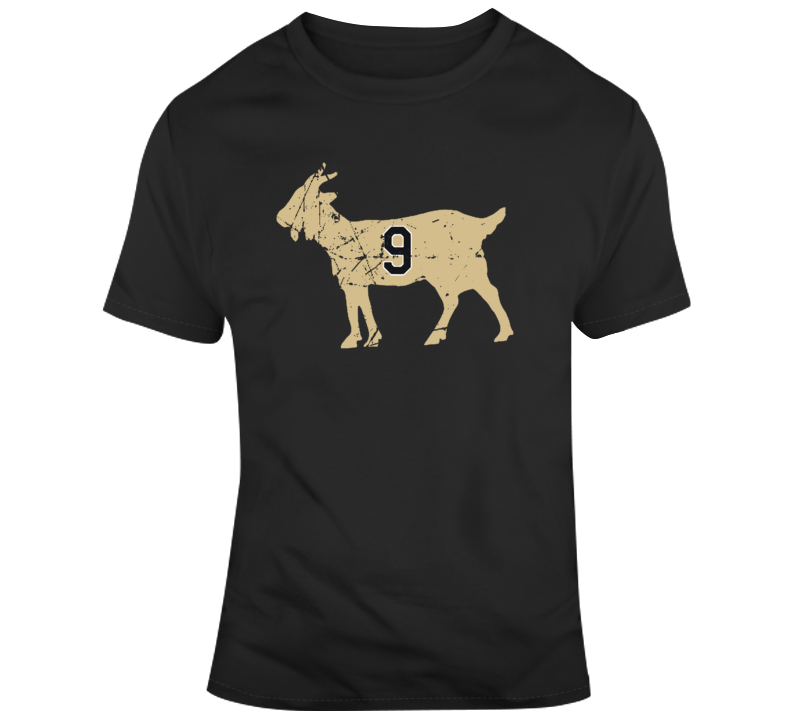 New Orleans Brees Goat Distressed T Shirt