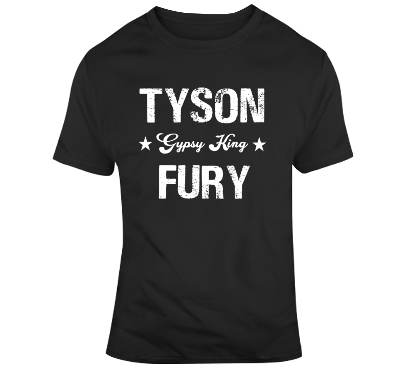 Tyson Fury Gypsy King Boxing Fan  T Shirt