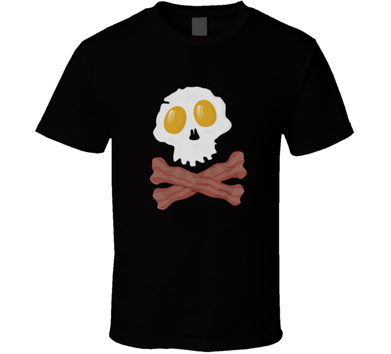 New Eggs and Bacon Skull Egg breakfast Funny Humor T Shirt New Eggs and Bacon Skull Egg breakfast Funny Humor T Shirt