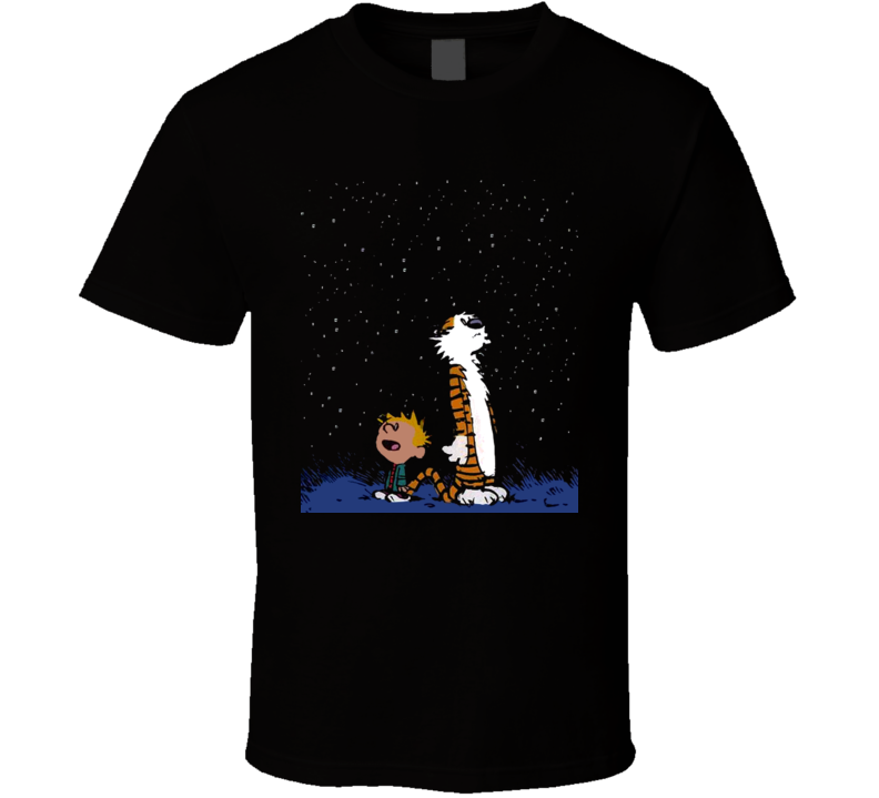 Calvin And Hobbes Stargazing T Shirt Calvin And Hobbes Stargazing T Shirt