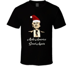 Donald Trump Santa Make Christmas Great Again Funny T Shirt 33081865