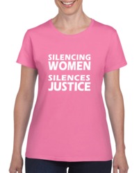 Womens Rights Silencing Women Politcal Protest Feminist T Shirt 33502368