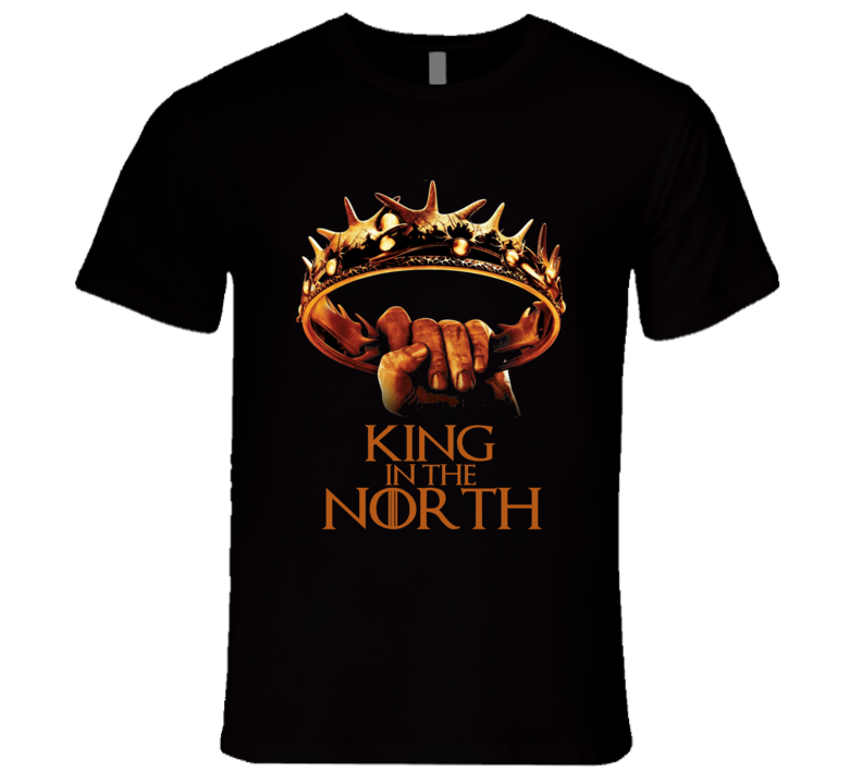 king in the north game of thrones tshirt king in the north crown T Shirt