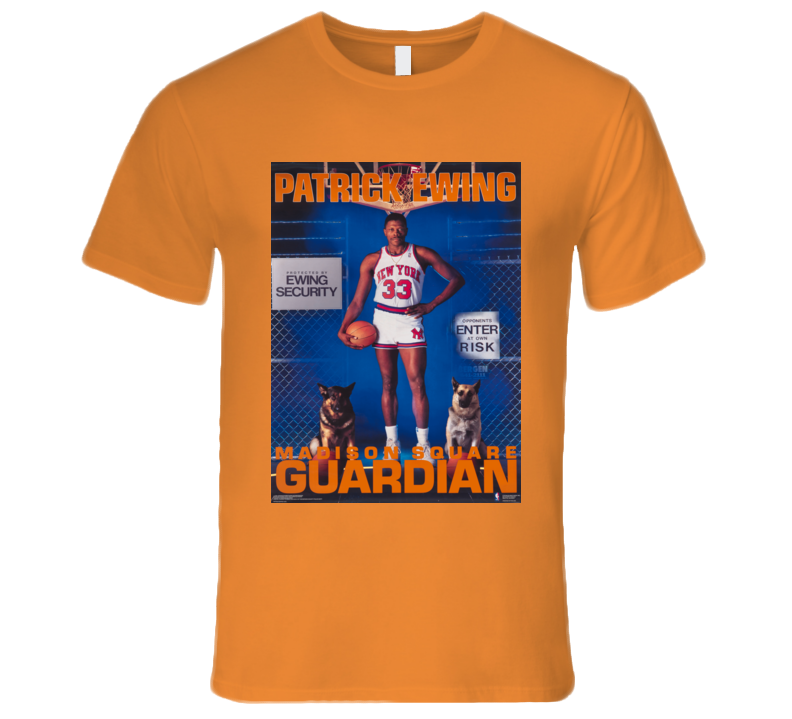 patrick ewing funny new york basketball madison square guardian T Shirt patrick ewing funny new york basketball madison square guardian T Shirt