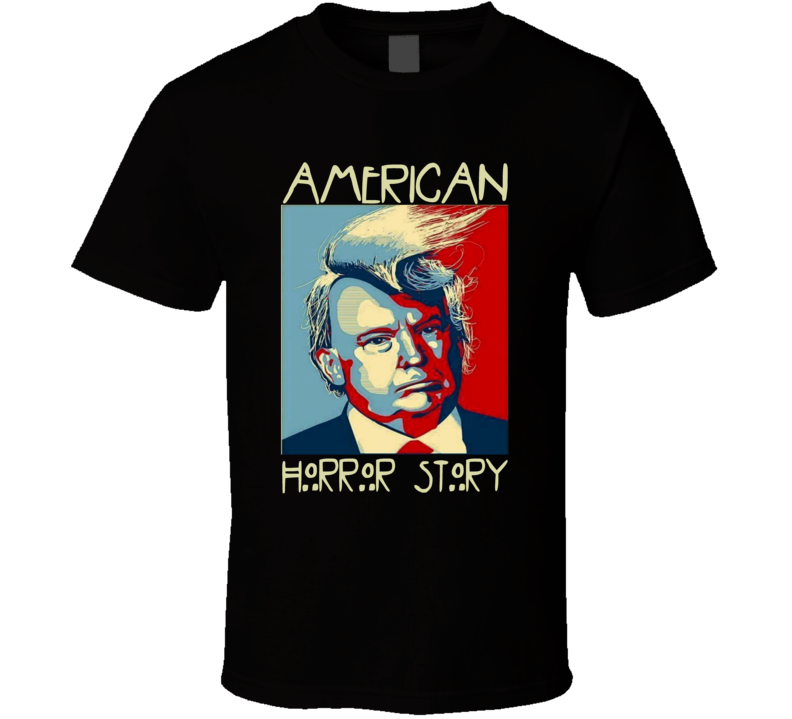 donald trump american horror story funny parody halloween tshirt donald trump american horror story funny parody halloween tshirt