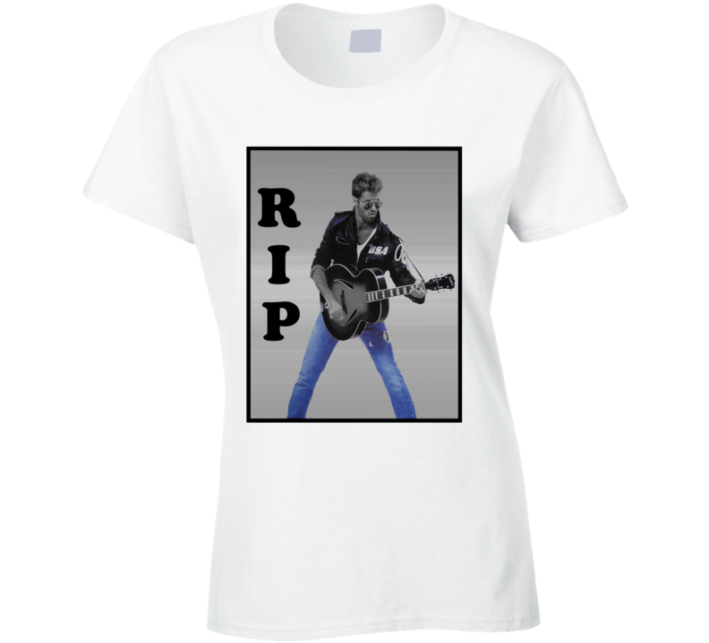 Rest in Peace RIP George Michael Graphic Tribute T Shirt Rest in Peace RIP George Michael Graphic Tribute T Shirt