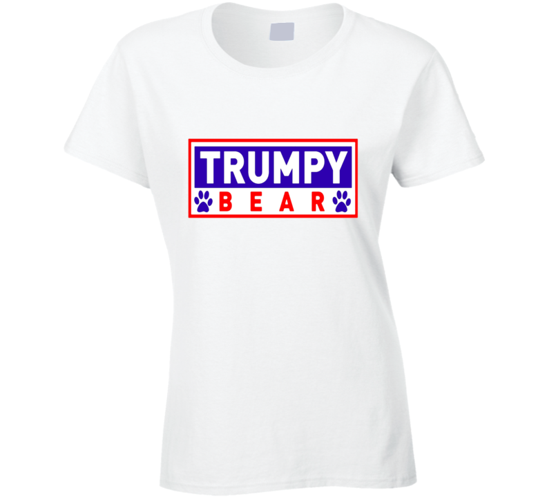 Trumpy Bear Logo Graphic Ladies T Shirt Trumpy Bear Logo Graphic Ladies T Shirt
