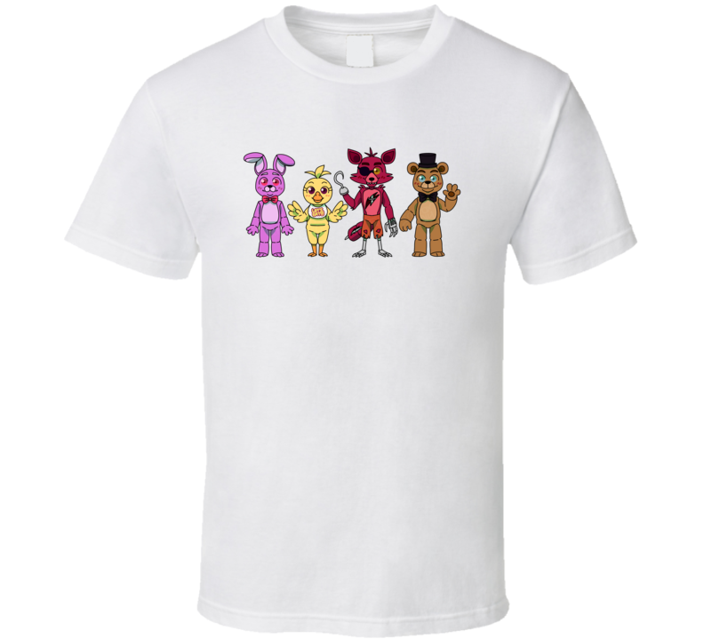 Five Nights at Freddy's Game T Shirt Five Nights at Freddy's Game T Shirt