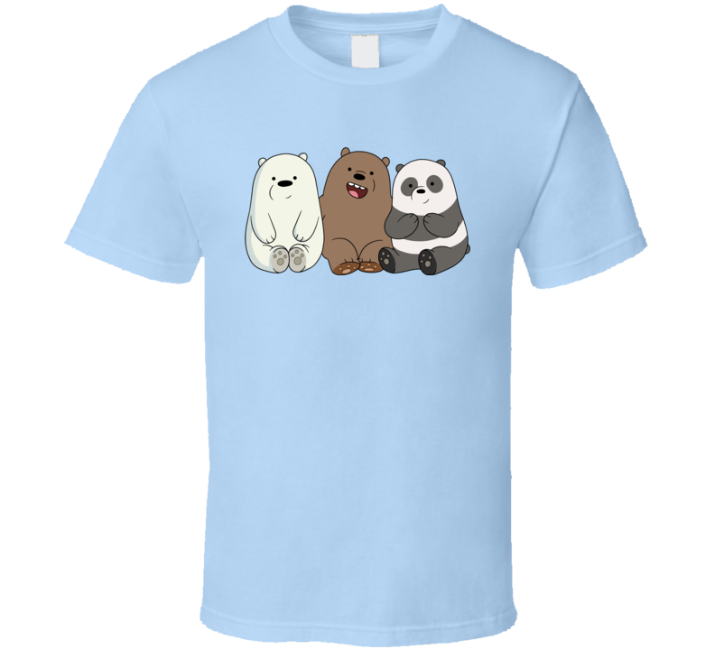We bare Bears Network T Shirt We bare Bears Network T Shirt