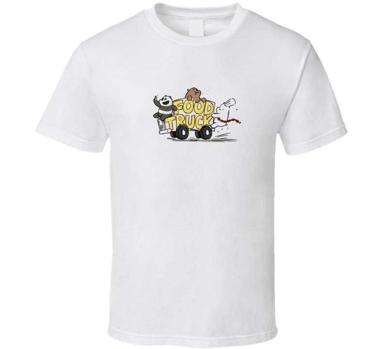 We Bare Bears Food Truck Network T Shirt We Bare Bears Food Truck Network T Shirt