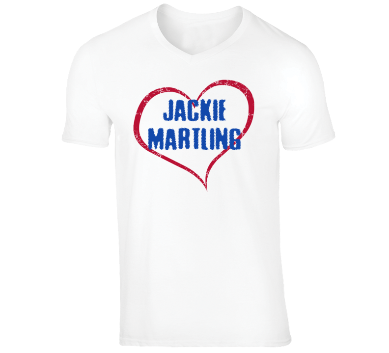 Jackie Martling Funny Comedian Comedy Big Heart Love For V-Neck T shir Jackie Martling Funny Comedian Comedy Big Heart Love For V-Neck T shir